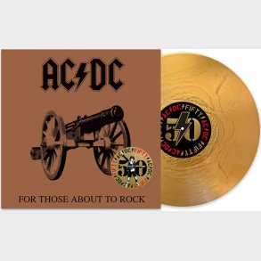 Ac Dc - For Those About To Rock - Gold Metallic Edition - Vinyl Lp