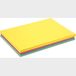 Karton - Farvet - A3 - Lyse Forrsfarver - 300 Ark