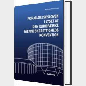 For�ldelsesloven I Lyset Af Den Europ�iske Menneskerettighedskonvention - Mathias Mikkelsen - Bog