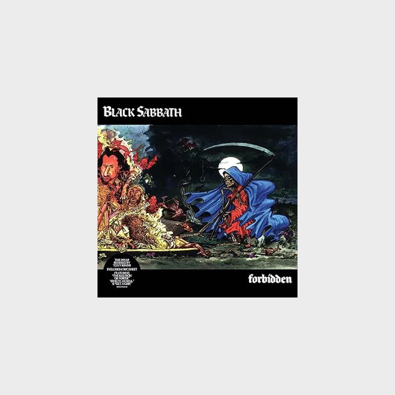 Black Sabbath - Forbidden - 2024 Tony Iommi Remix - Vinyl Lp
