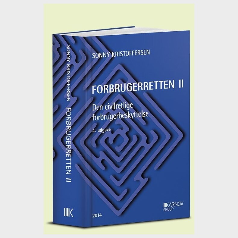 Forbrugerretten Ii - Sonny Kristoffersen - Bog