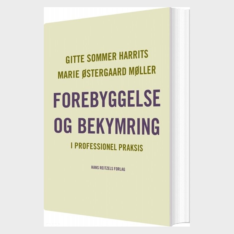 Forebyggelse Og Bekymring - Gitte Sommer Harrits - Bog