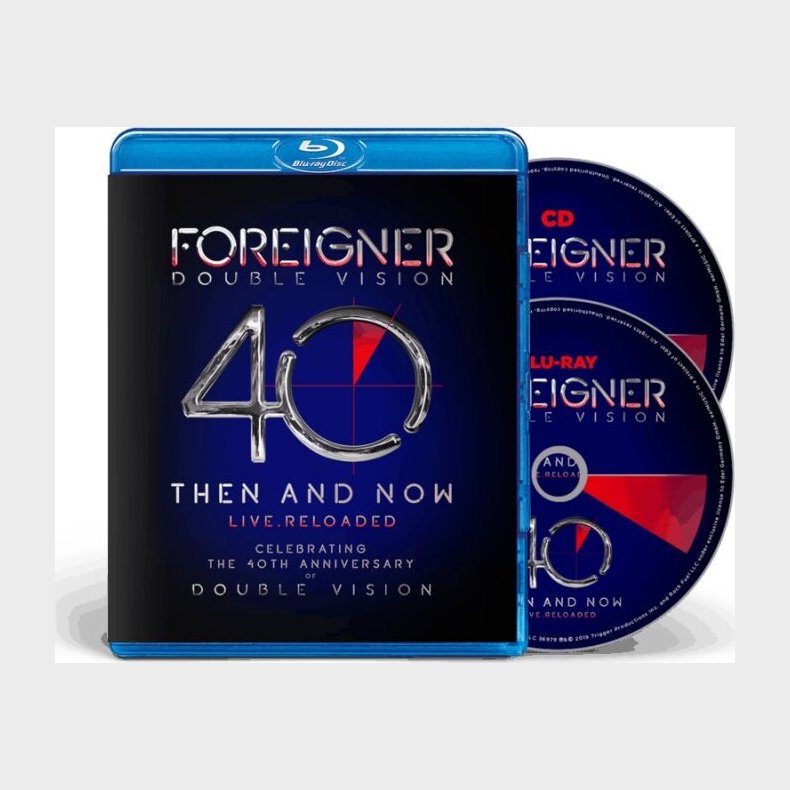 Foreigner Double Vision: Then And Now - Blu-Ray