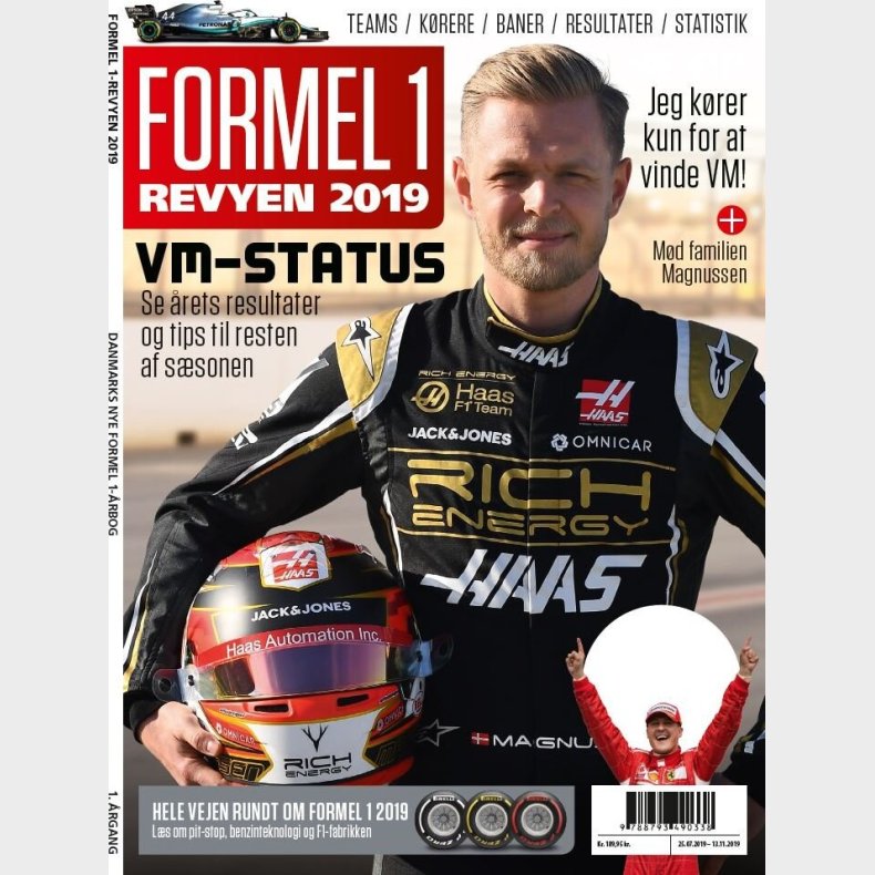 Formel 1 Revyen 2019 - Bog