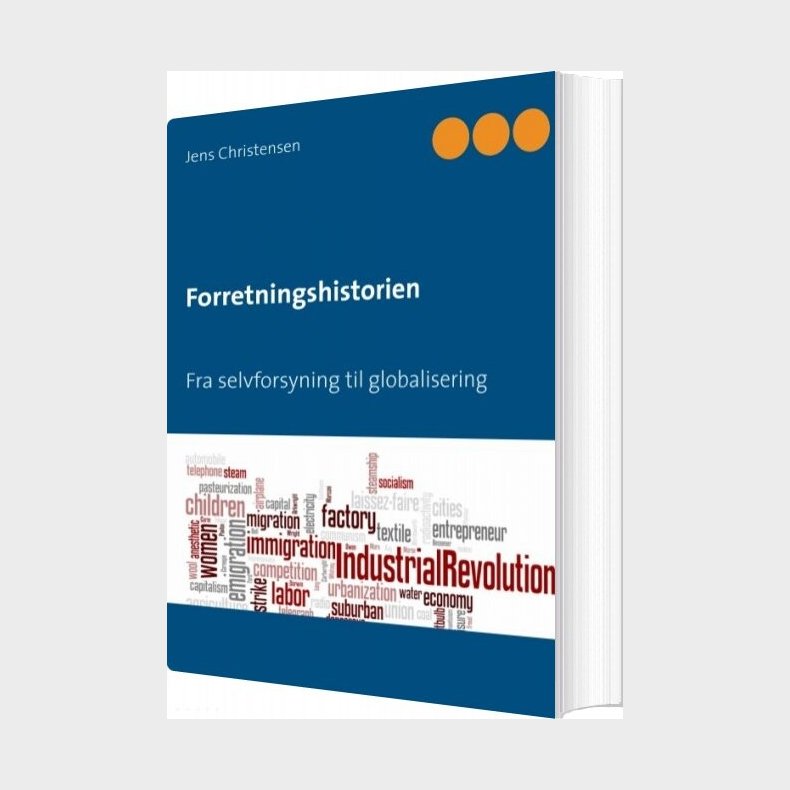 Forretningshistorien - Jens Christensen - Bog