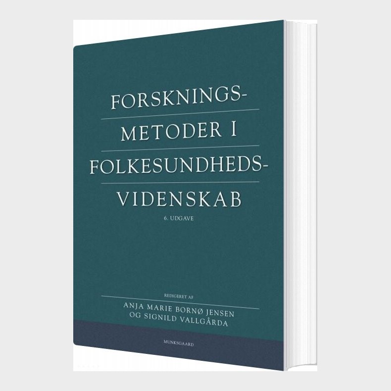 Forskningsmetoder I Folkesundhedsvidenskab - S�ren Rud - Bog