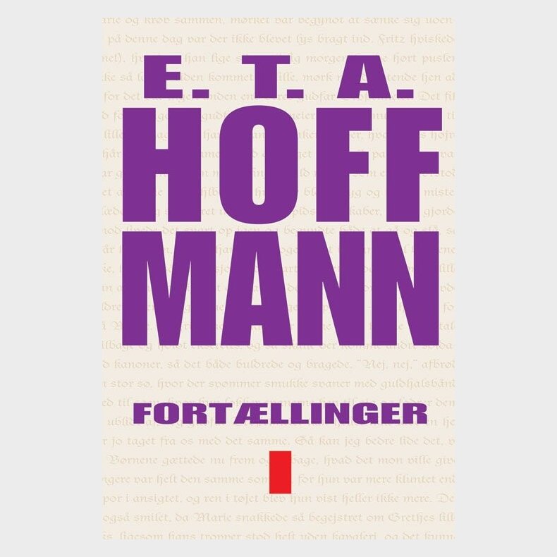 Fort�llinger Bind I - E.t.a. Hoffmann - Bog