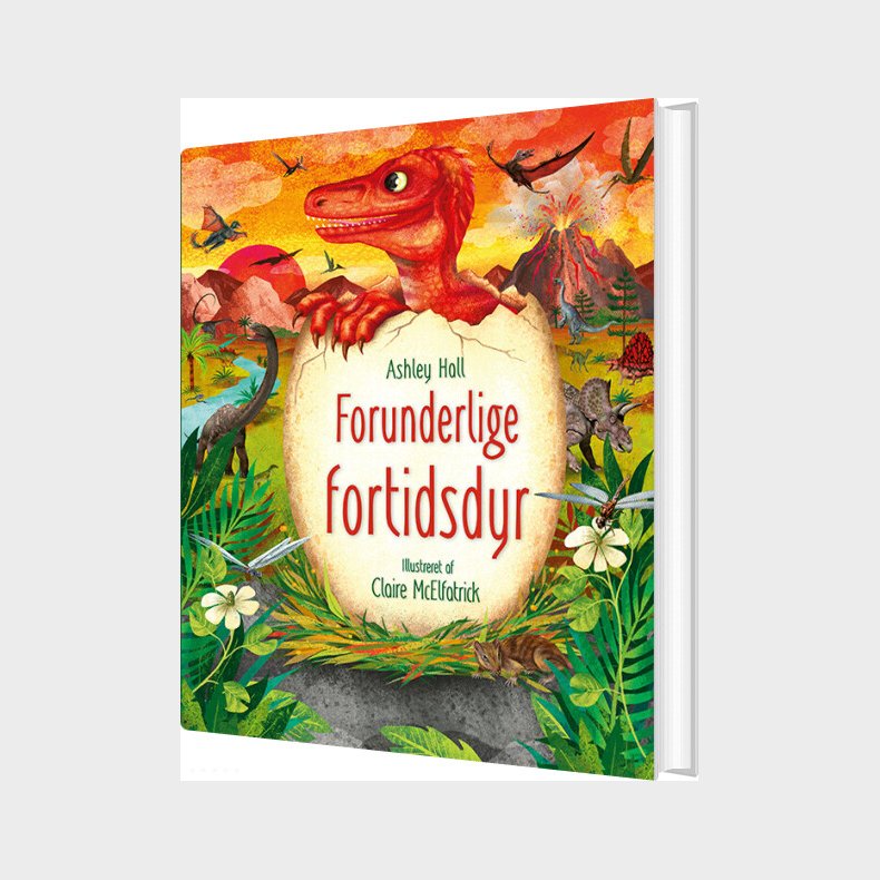 Forunderlige Fortidsdyr - Ashley Hall - Bog