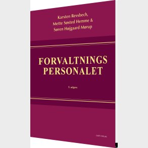 Forvaltningspersonalet - Karsten Revsbech - Bog