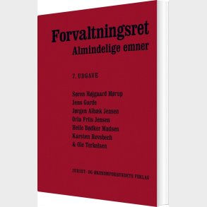 Forvaltningsret - Almindelige Emner - Karsten Revsbech - Bog