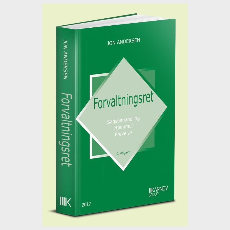 Forvaltningsret - Jon Andersen - Bog
