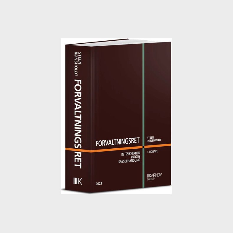 Forvaltningsret - Steen R�nsholdt - Bog