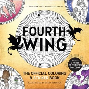 Fourth Wing: The Official Coloring & Sticker Book - Rebecca Yarros - English Book