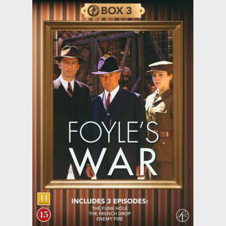 Foyles War - Boks 3 - DVD - Tv-serie