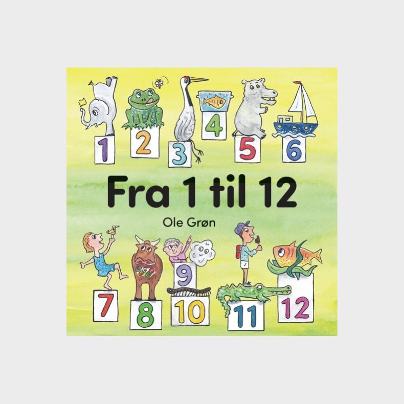 Fra 1 Til 12 - Ole Gr�n - Bog