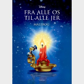 Fra Alle Os Til Alle Jer Malebog (kolli 6) - Disney - Bog