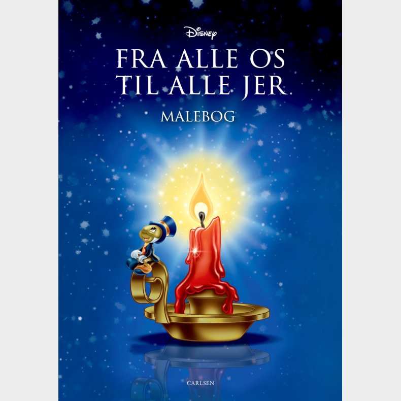 Fra Alle Os Til Alle Jer Malebog (kolli 6) - Disney - Bog