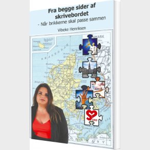 Fra Begge Sider Af Skrivebordet - Vibeke Henriksen - Bog