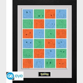 Framed Print First Partner Grid - 30.5 X 40.6 Cm
