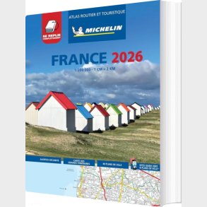 France 2026, Michelin Tourist & Motoring Atlas (multi-flex) - English book