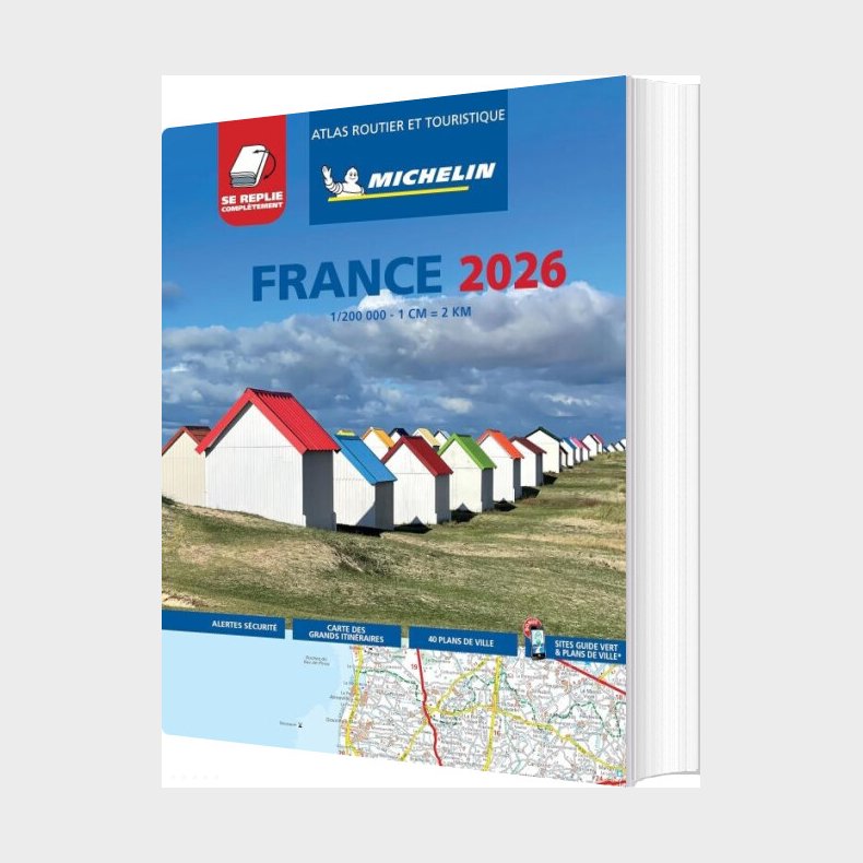 France 2026, Michelin Tourist & Motoring Atlas (multi-flex) - English book