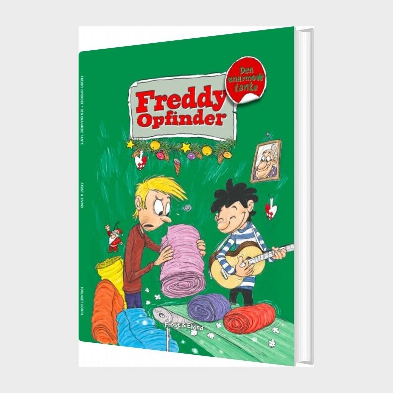 Freddy Opfinder Og Den Enarmede Tante - Mikkel Nordin Frost - Bog