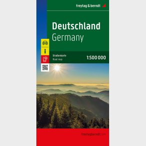 Freytag & Berndt - Germany - Deutschland - Road Map - English book