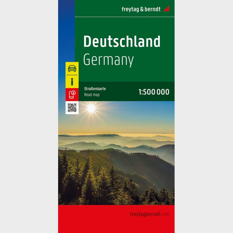 Freytag & Berndt - Germany - Deutschland - Road Map - English book