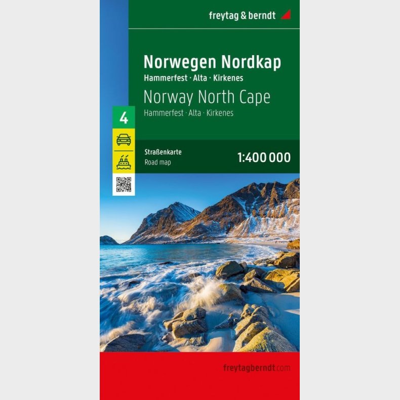 Freytag & Berndt - Norwegen Nordkap - Hammerfest - Alta - Kirkenes - English book