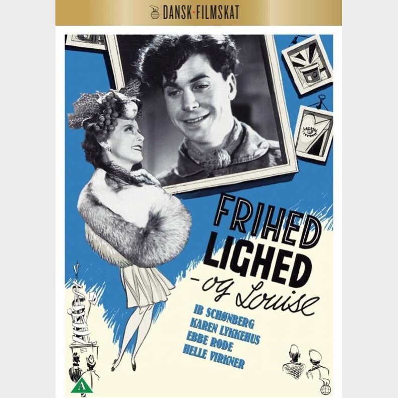 Frihed, Lighed Og Louise - DVD - Film