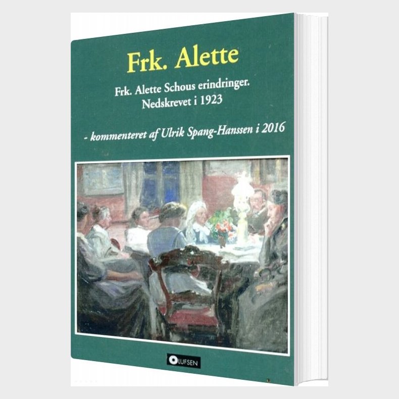 Frk. Alette - Ulrik Spang-hanssen - Bog