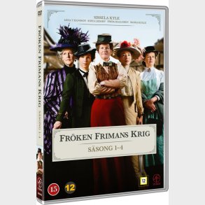 Frken Frimans Krig - Sson 1-4 - DVD - Tv-serie