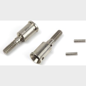 Front Axle Axle (2pcs) - 540440 - Blackzon