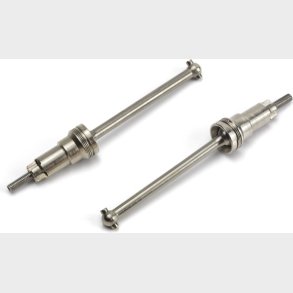 Front Universal Drive Shafts (steel/2pcs) - 540473 - Blackzon