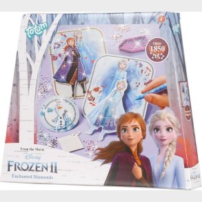 Frost - Diamond Painting Til Brn - Over 1850 Rhinsten - Disney - Bog