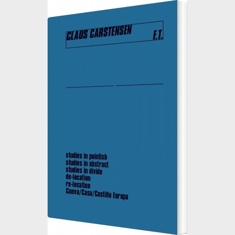 F.t - Claus Carstensen - Bog