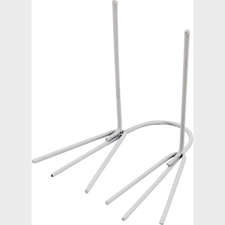 Fuglefdder Og Kyllingefdder - H 4,5 Cm - B 2,5 Cm - Hvid - 20 Par