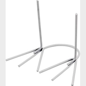 Fuglefdder Og Kyllingefdder - H 5 Cm - B 3,5 Cm - Hvid - 20 Par