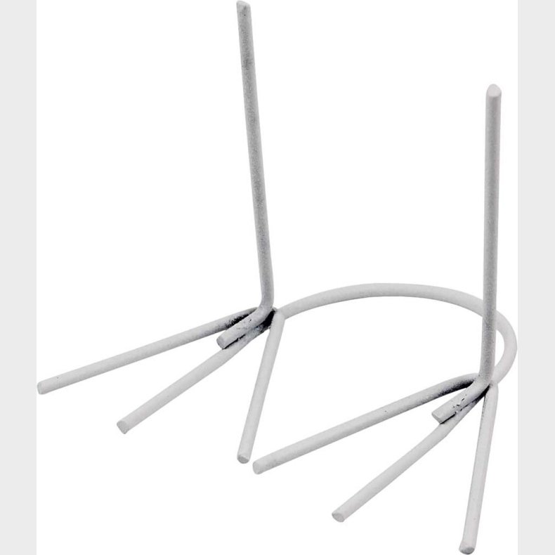 Fuglefdder Og Kyllingefdder - H 5 Cm - B 3,5 Cm - Hvid - 20 Par