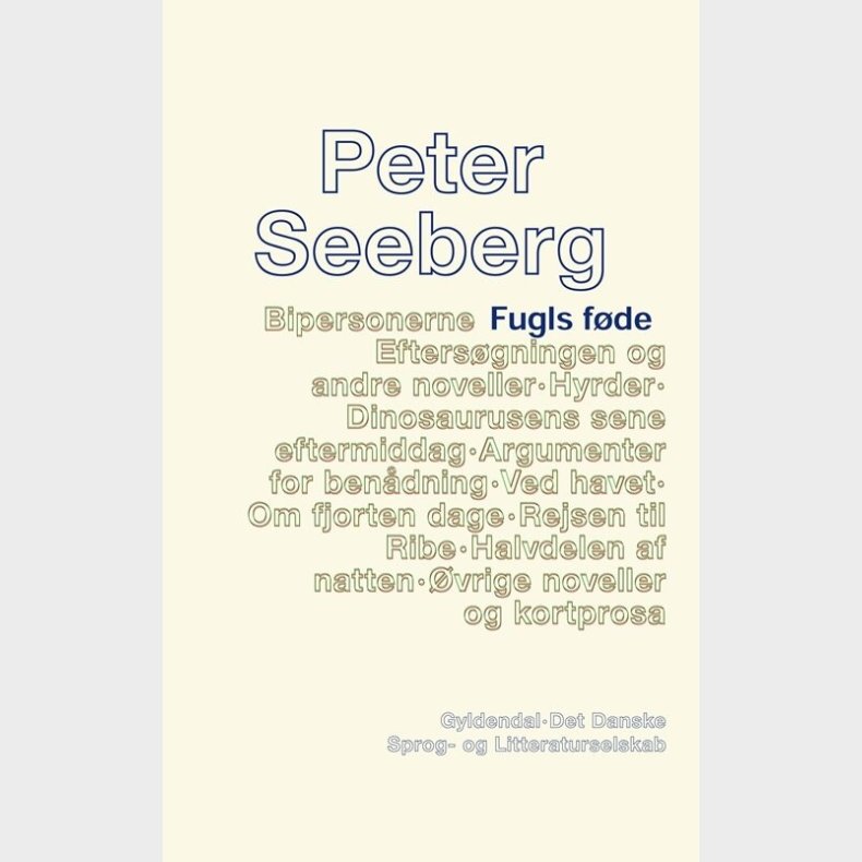 Fugls F�de - Peter Seeberg - Bog