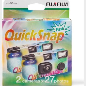 Fuji - Quicksnap Engangskamera 2-pak
