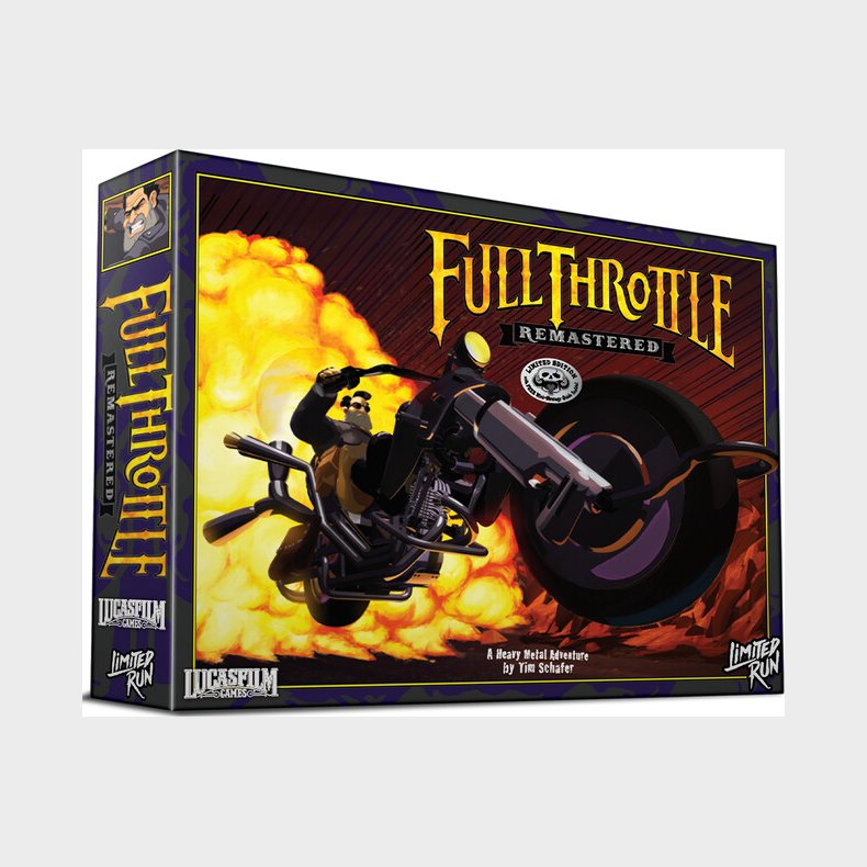 Full Throttle Remastered Collector's Edition (limited Run)  - PS4