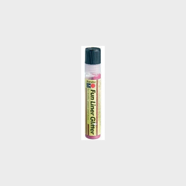 Marabu - Fun Liner Glitter - Fuchsia - 25 Ml
