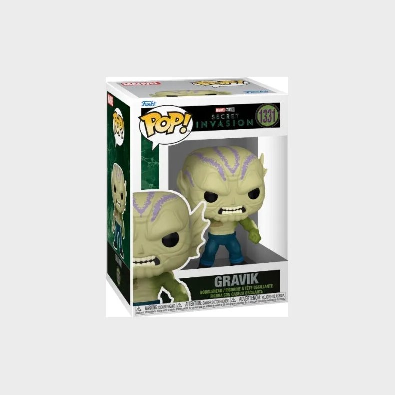 Funko Pop! 1331 - Gravik Figur - Marvel - Secret Invasion