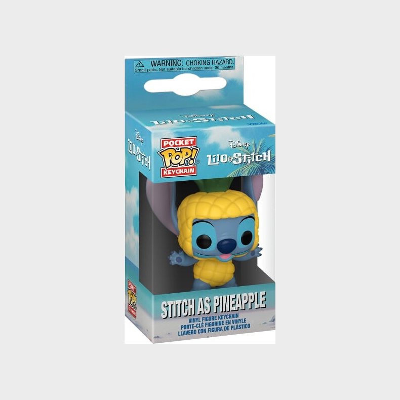 Funko Pop! - Pop Keychain Disney Stitch As Pineapple - 1.5 Inches