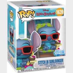 Funko Pop! 1639 - Stitch In Sunlounger Figur - Lilo & Stitch
