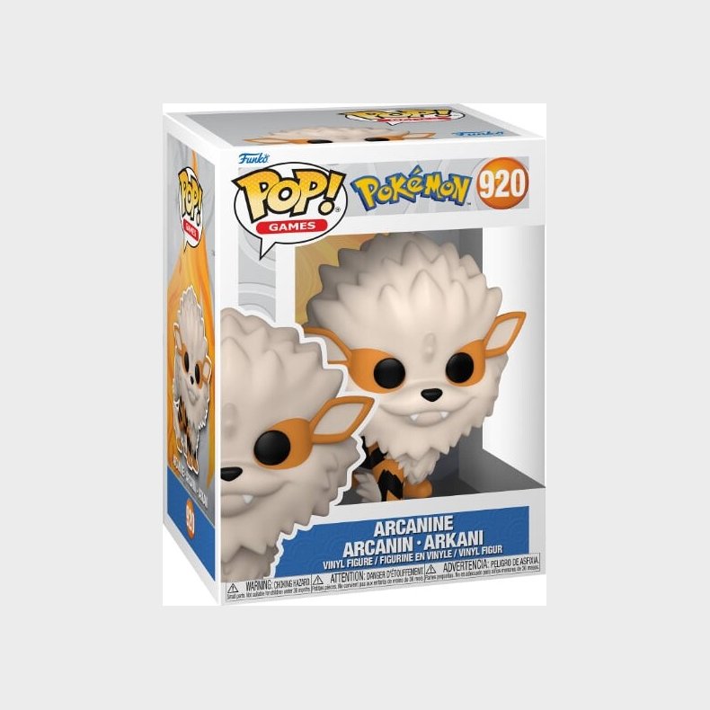 Funko Pop! - Vinyl Games Pokemon Arcanine