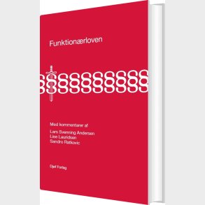 Funktion�rloven Med Kommentarer - Lise Lauridsen - Bog