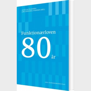 Funktion�rloven 80 �r - Lars Svenning Andersen - Bog