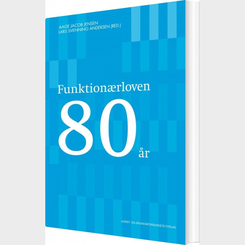 Funktion�rloven 80 �r - Lars Svenning Andersen - Bog